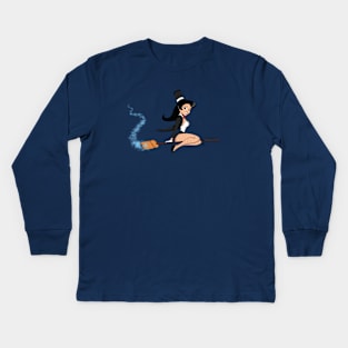 Bewitching Zatanna Kids Long Sleeve T-Shirt